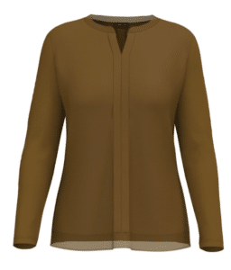 Shirt uni (blouse) Lebek 3/4M