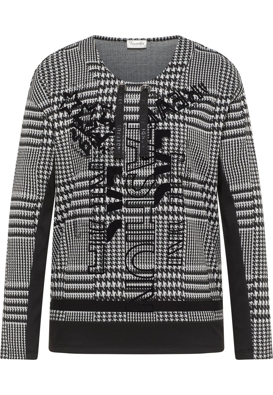 Sweater Zwart/Grijs Lebek LM