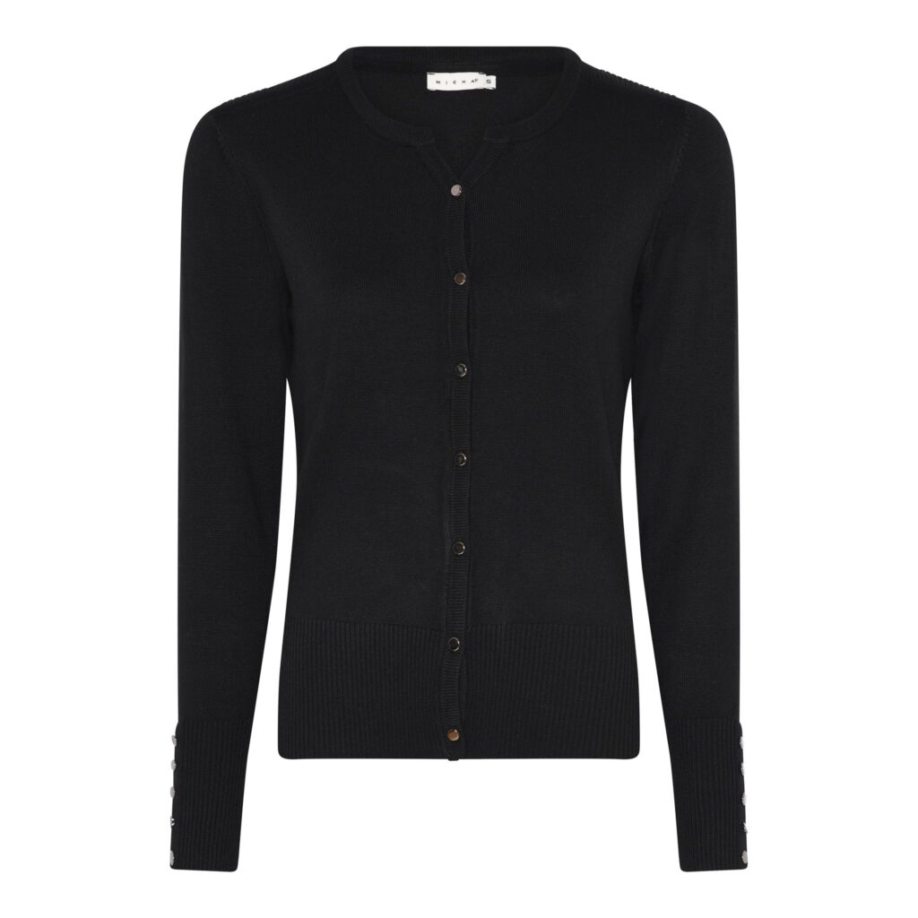 Vest ronde hals (knoop) Micha