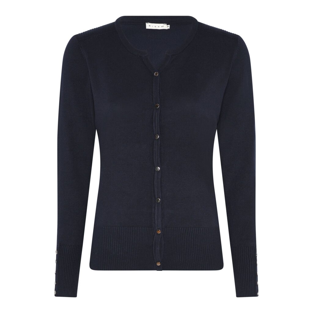 Vest ronde hals (knoop) Micha