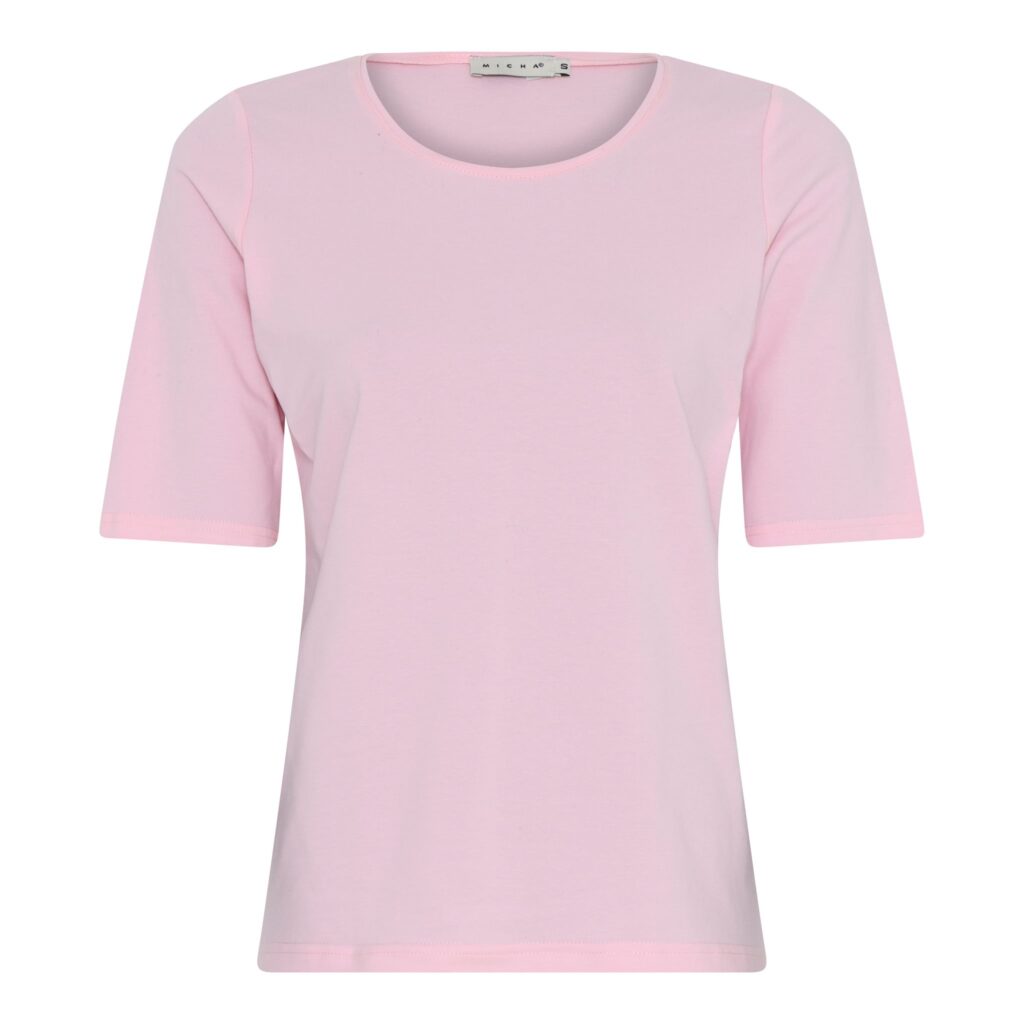 Shirt uni Micha katoen rek KM