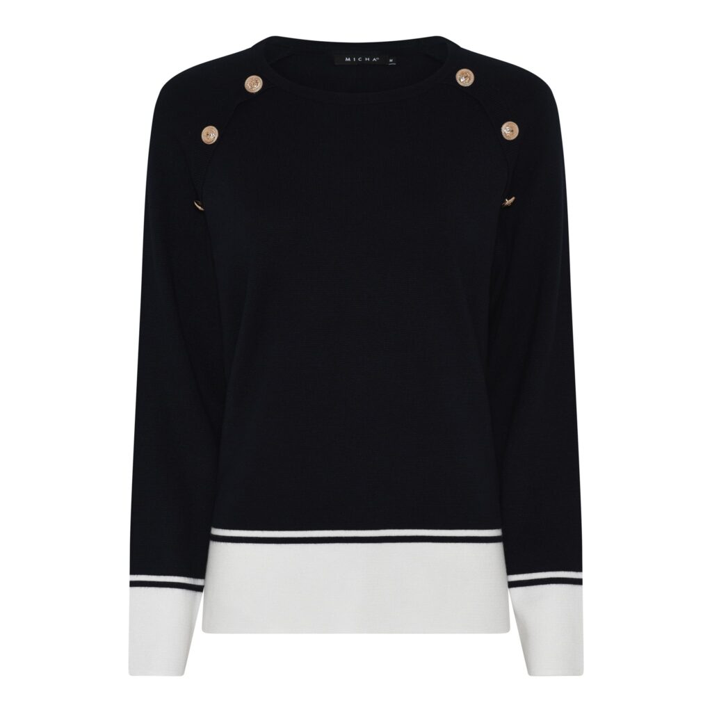 Jumper blok baan + knoop Micha