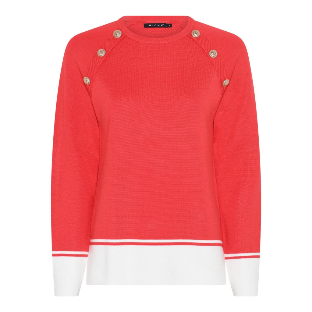 Jumper blok baan + knoop Micha