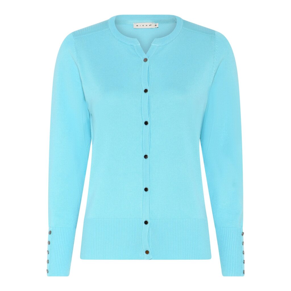 Vest ronde hals (knoop) Micha