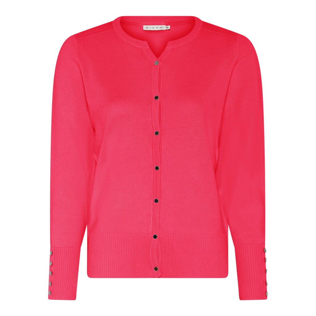 Vest ronde hals (knoop) Micha