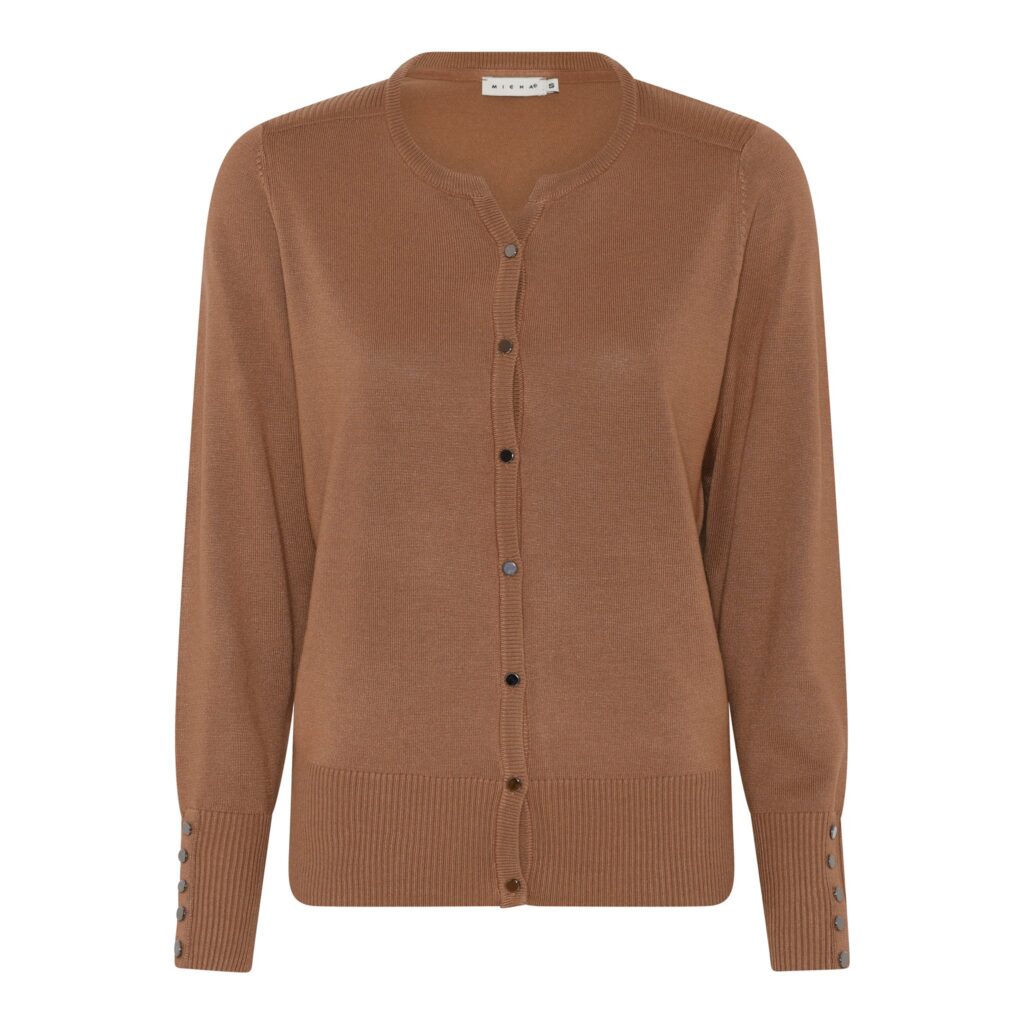 Vest ronde hals (knoop) Micha