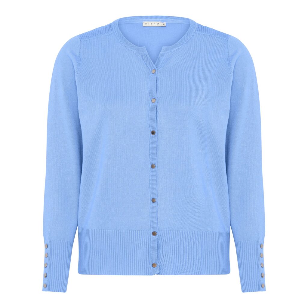 Vest ronde hals (knoop) Micha