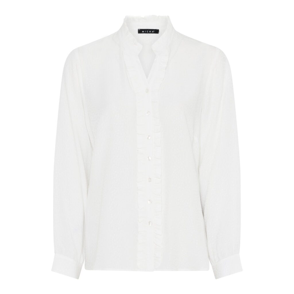 Blouse uni viscose Micha LM
