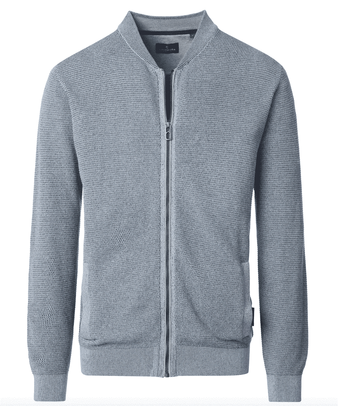 heren vest brei rits CasaModa