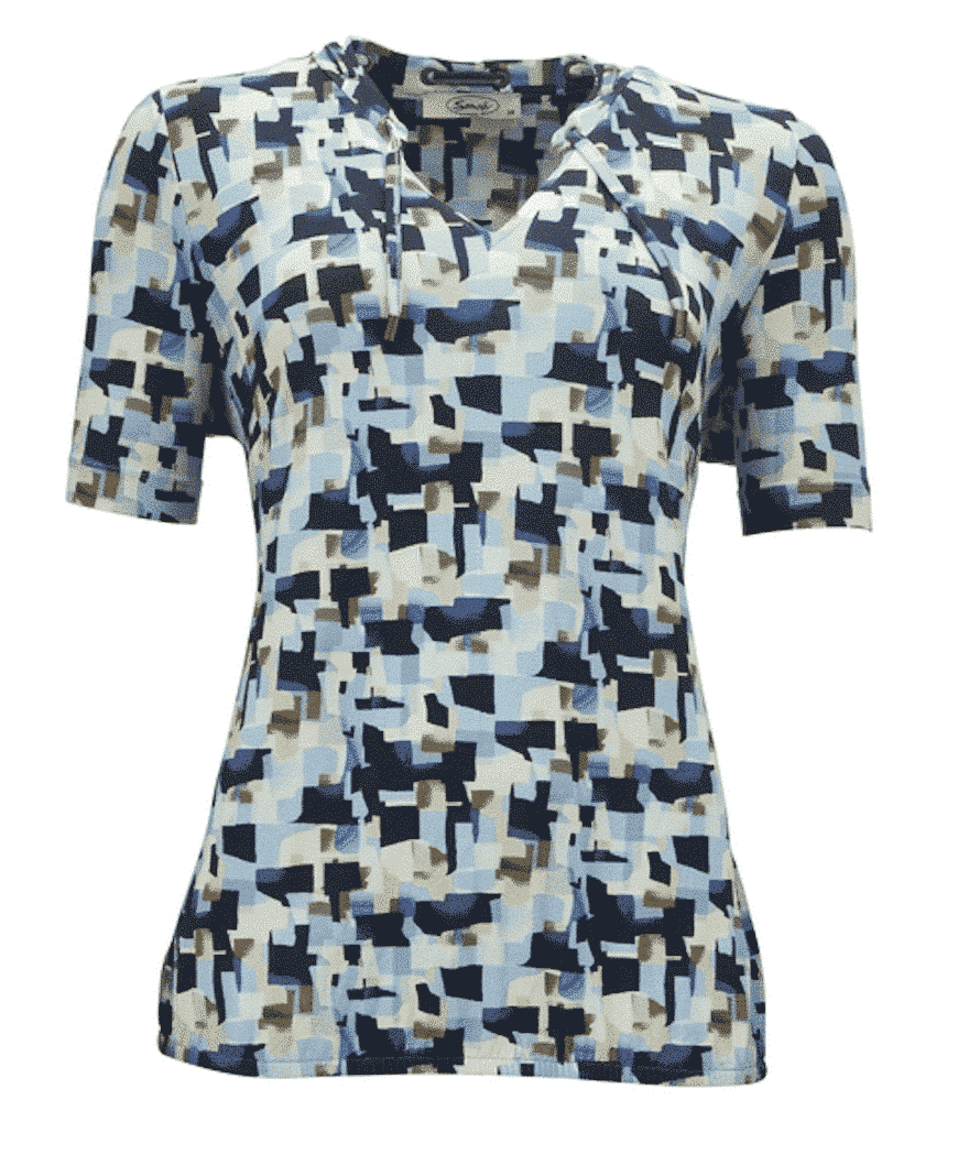 Shirt (Barby) Qblauw sensia KM