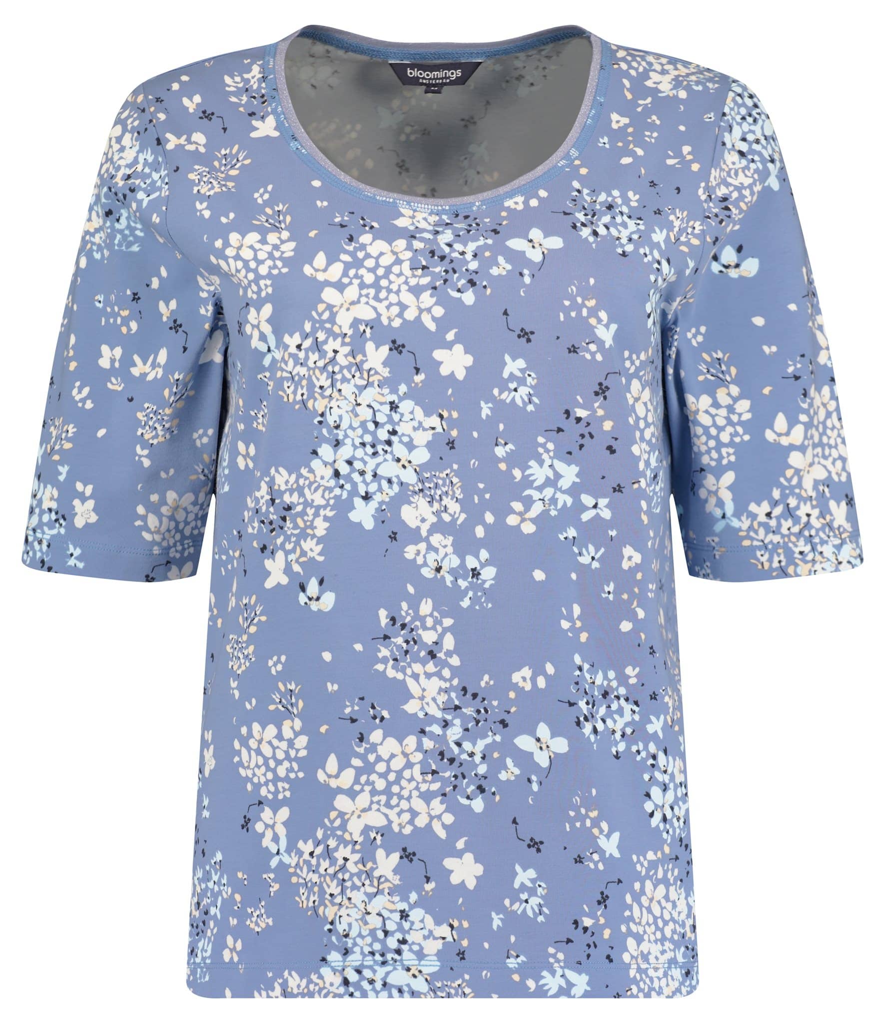 Shirt denim paisley Bloomings