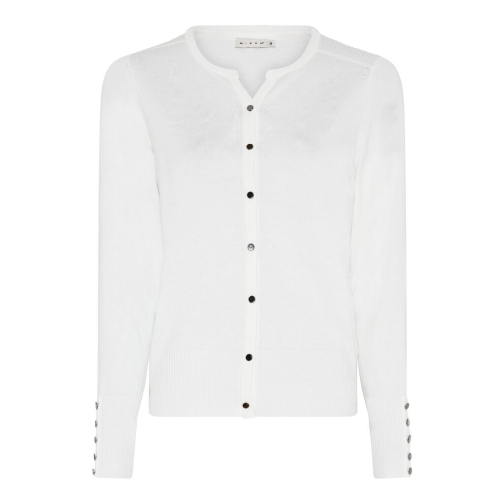 Vest ronde hals (knoop) Micha