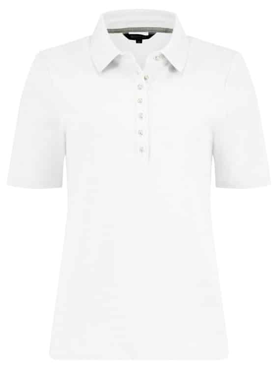 Polo uni Bloomings + parels