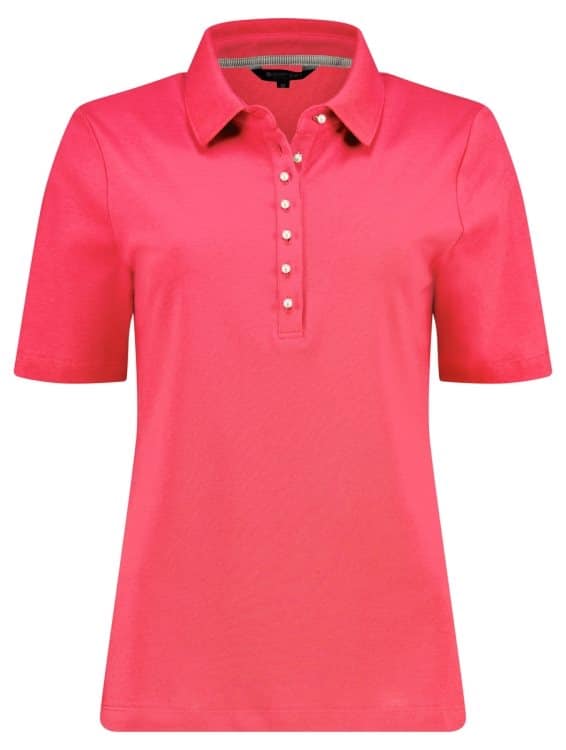 Polo uni Bloomings + parels