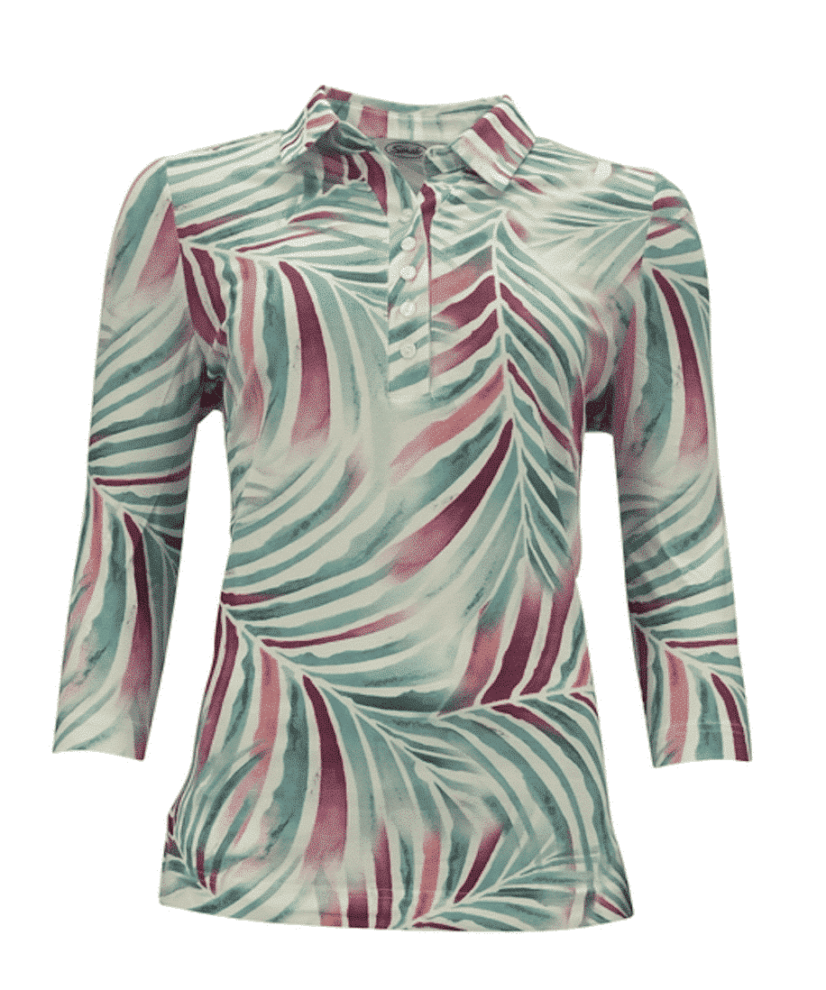 Poloshirt azure BW sensia 3/4