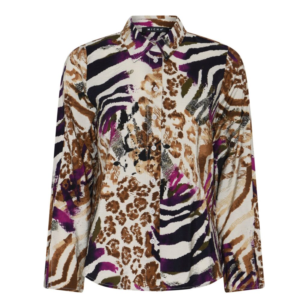 Blouse jungle Viscose Micha