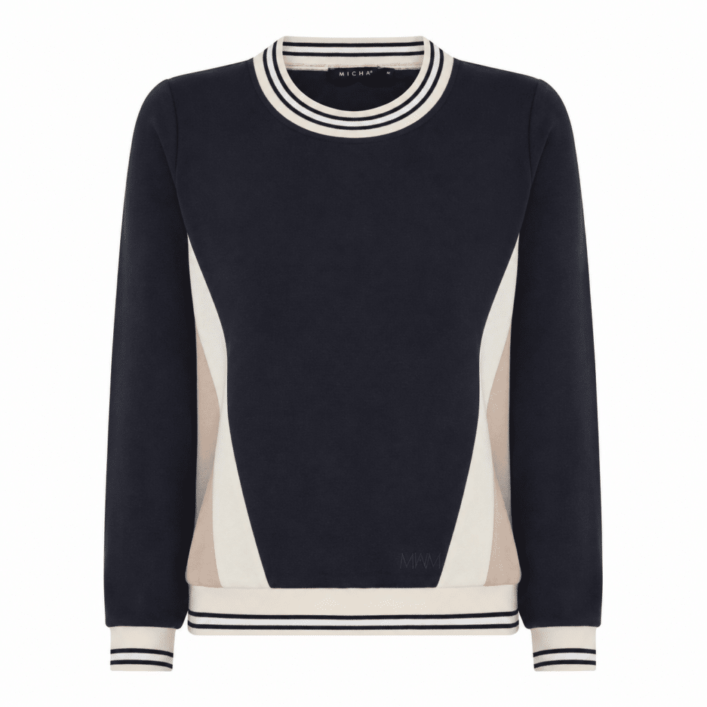 Jumper sportief + print Micha