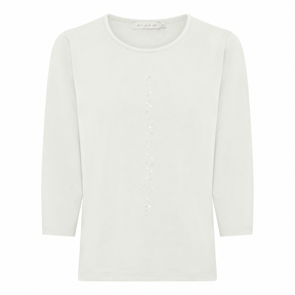 Shirt uni luxe modal Micha 3/4