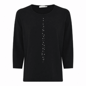 Shirt uni luxe modal Micha 3/4