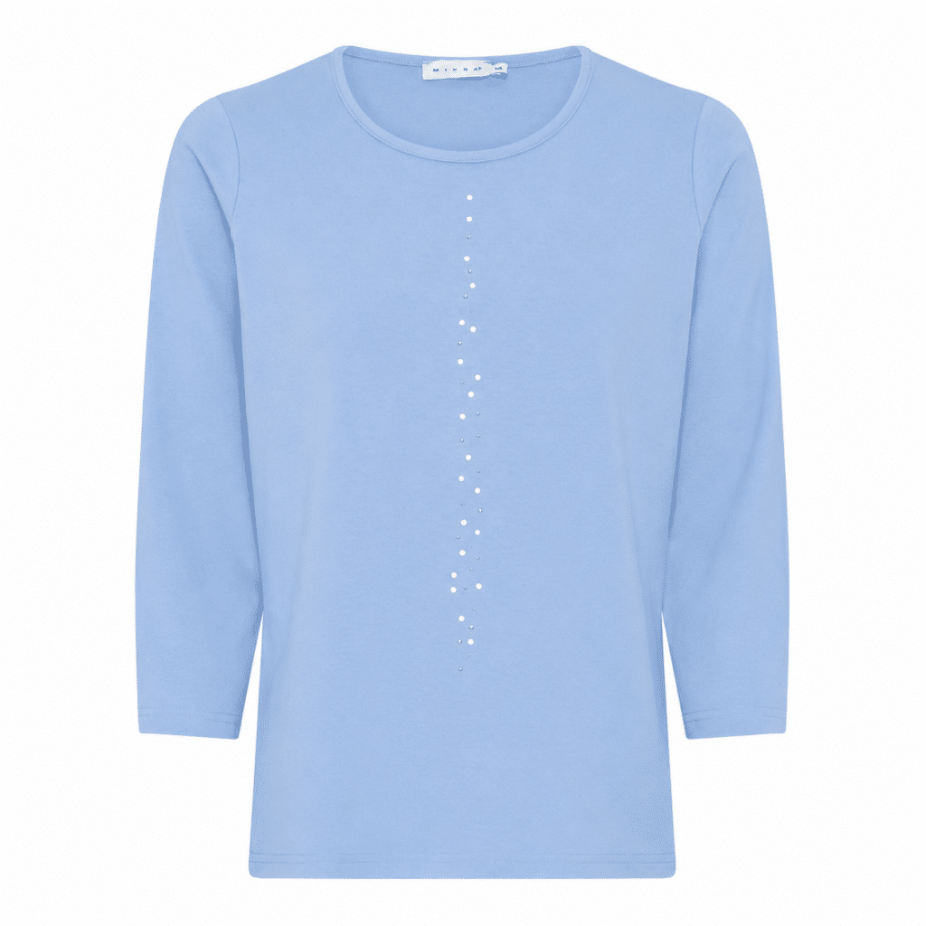 Shirt uni luxe modal Micha 3/4