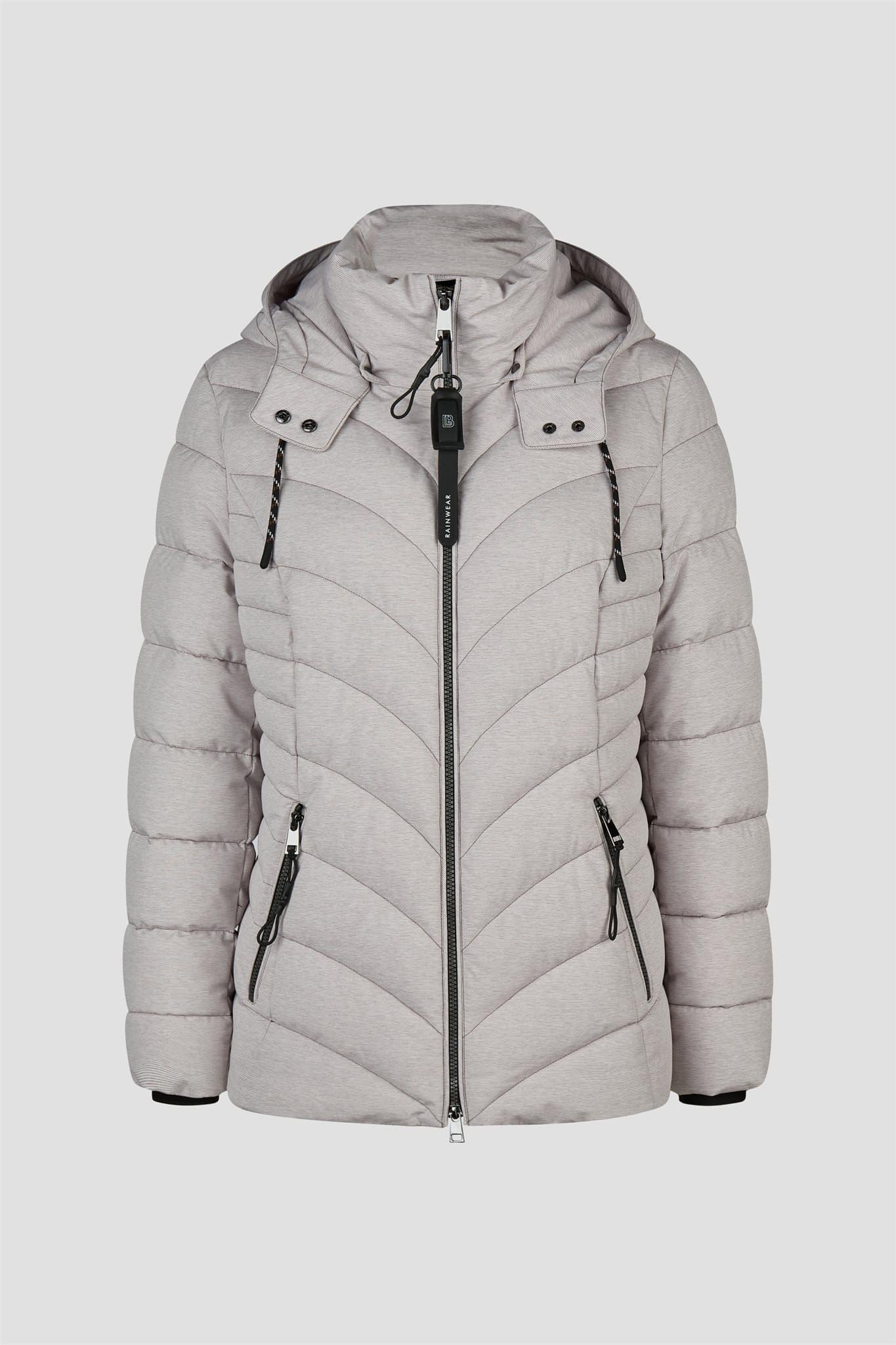 Jacke gestept streep+cap Lebek