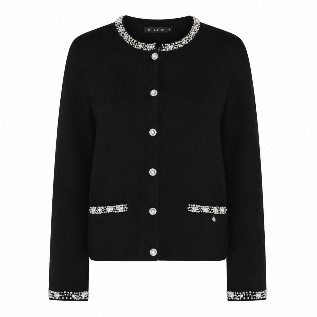 Vest-jasje chanel+strass micha