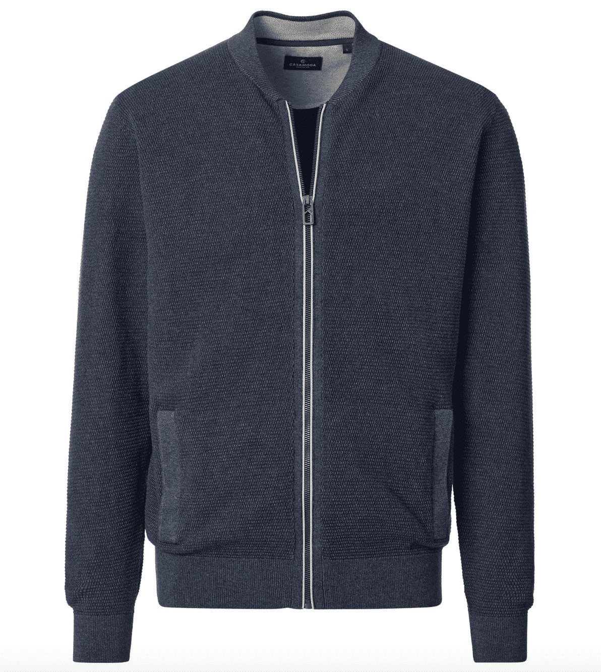 heren vest brei rits CasaModa