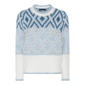Trui Jacquard BL (harig) Micha