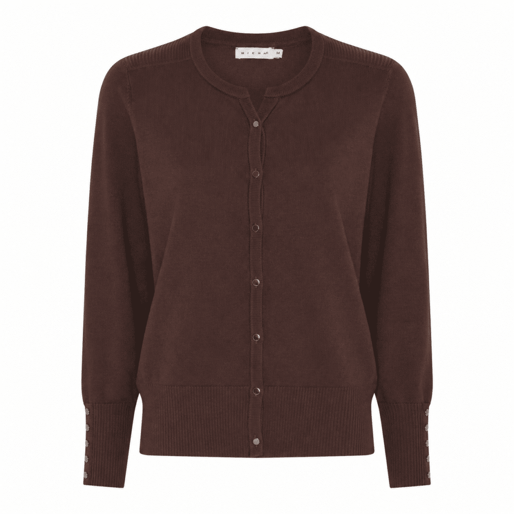 Vest ronde hals (knoop) Micha