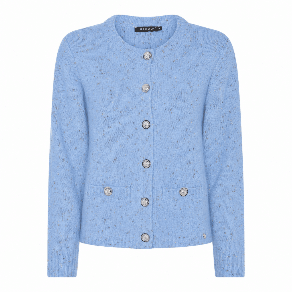 Vest uni lurex + strass  Micha