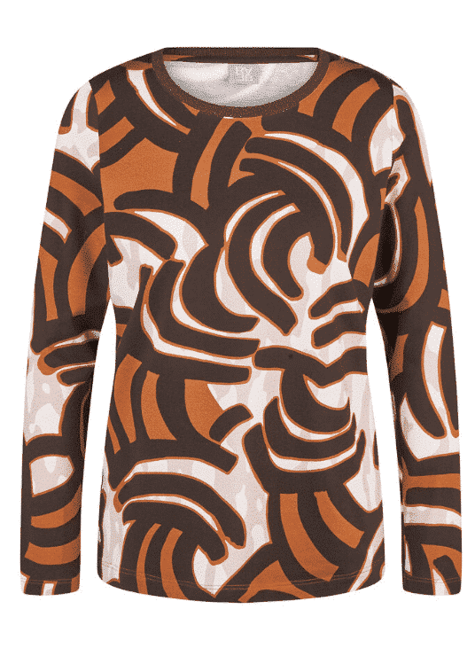 Shirt bruin art (rabe) LM
